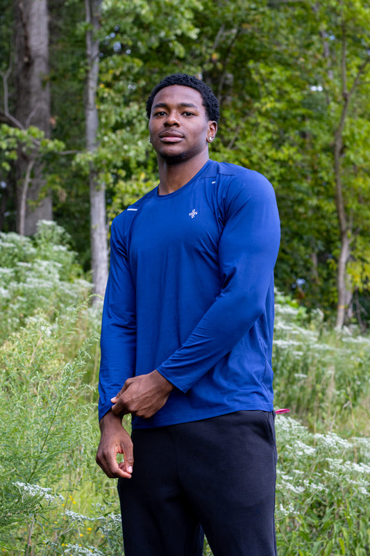 The Essential Long Sleeve - Navy