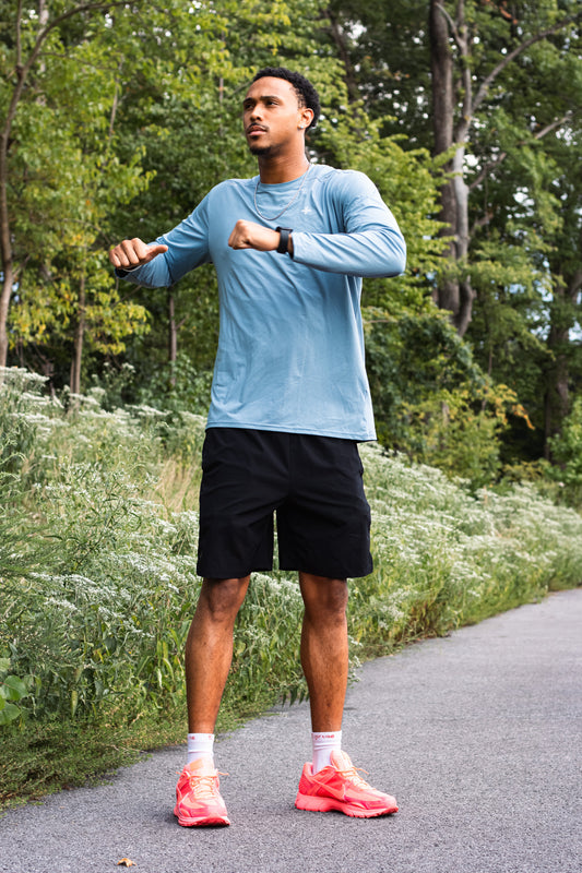 The Essential Long Sleeve - Sky