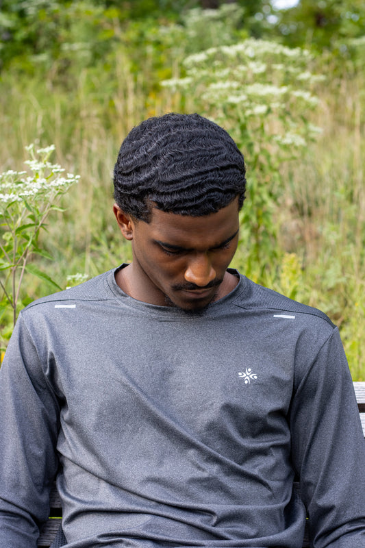 The Essential Long Sleeve - Slate